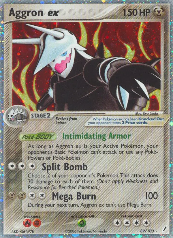 Aggron ex, Crystal Guardians 89