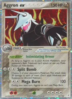 Aggron ex, Crystal Guardians 89