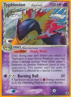 Typhlosion δ, Dragon Frontiers 12
