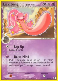 Lickitung δ, Dragon Frontiers 19