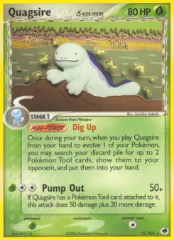 Quagsire δ, Dragon Frontiers 21