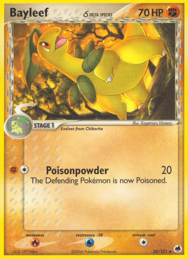 Bayleef δ, Dragon Frontiers 26