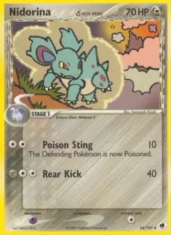 Nidorina δ, Dragon Frontiers 34