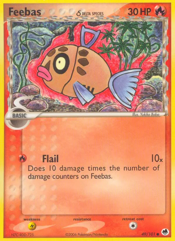 Feebas δ, Dragon Frontiers 49