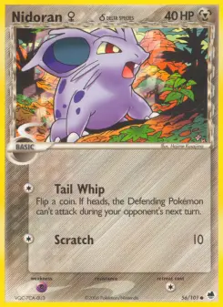Nidoran♀ δ, Dragon Frontiers 56