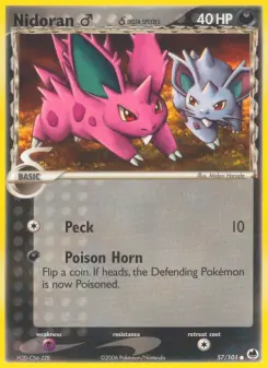 Nidoran♂ δ, Dragon Frontiers 57