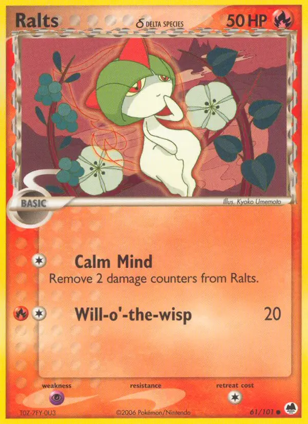 Ralts δ, Dragon Frontiers 61