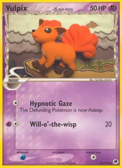 Vulpix δ, Dragon Frontiers 70