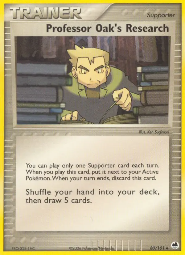 Professor Oak's Research, Dragon Frontiers 80