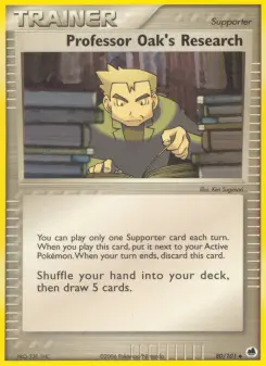 Professor Oak's Research, Dragon Frontiers 80