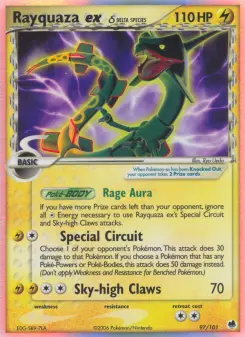 Rayquaza ex δ, Dragon Frontiers 97