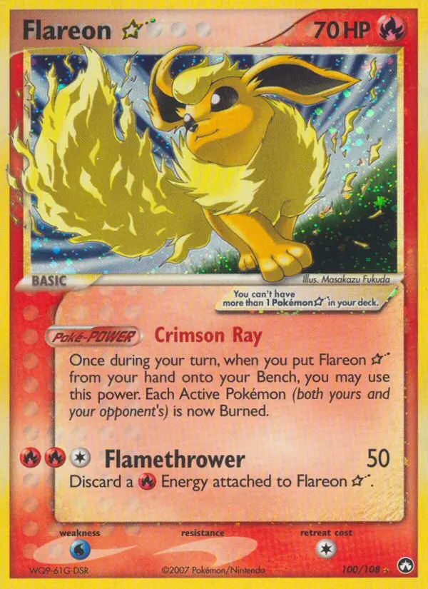 Flareon ☆, Power Keepers 100