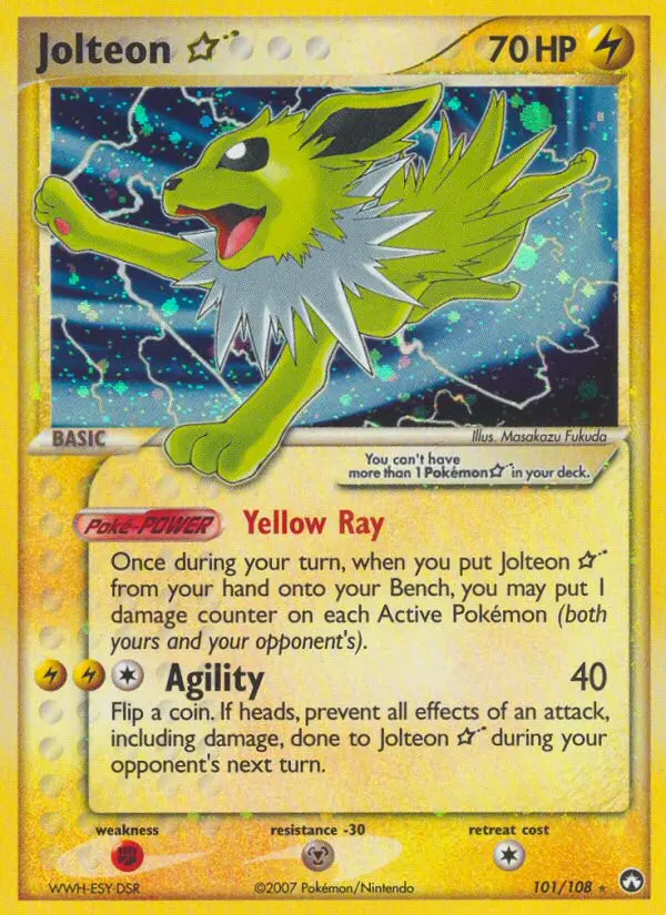 Jolteon ☆, Power Keepers 101