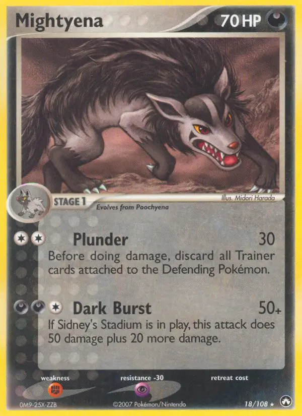 Mightyena, Power Keepers 18