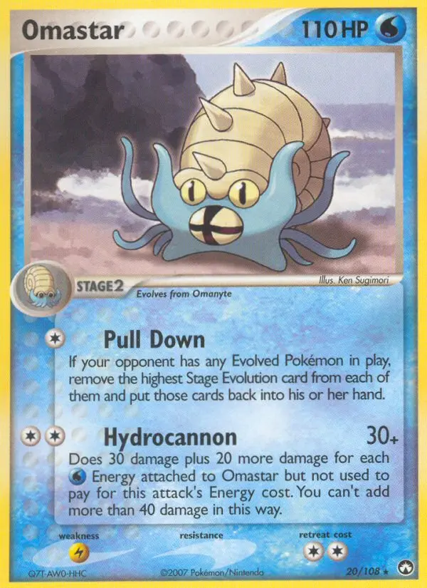 Omastar, Power Keepers 20