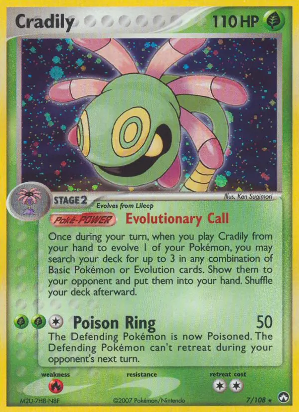 Cradily, Power Keepers 7
