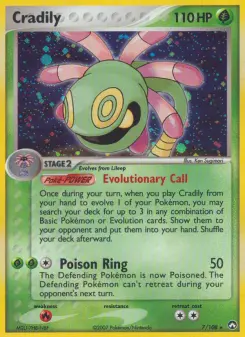 Cradily, Power Keepers 7