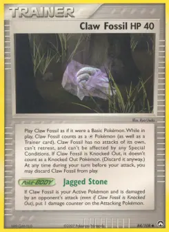 Claw Fossil, Power Keepers 84
