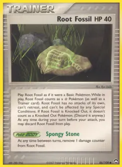 Root Fossil, Power Keepers 86