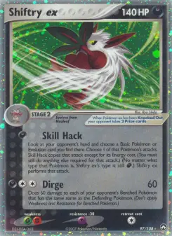 Shiftry ex, Power Keepers 97