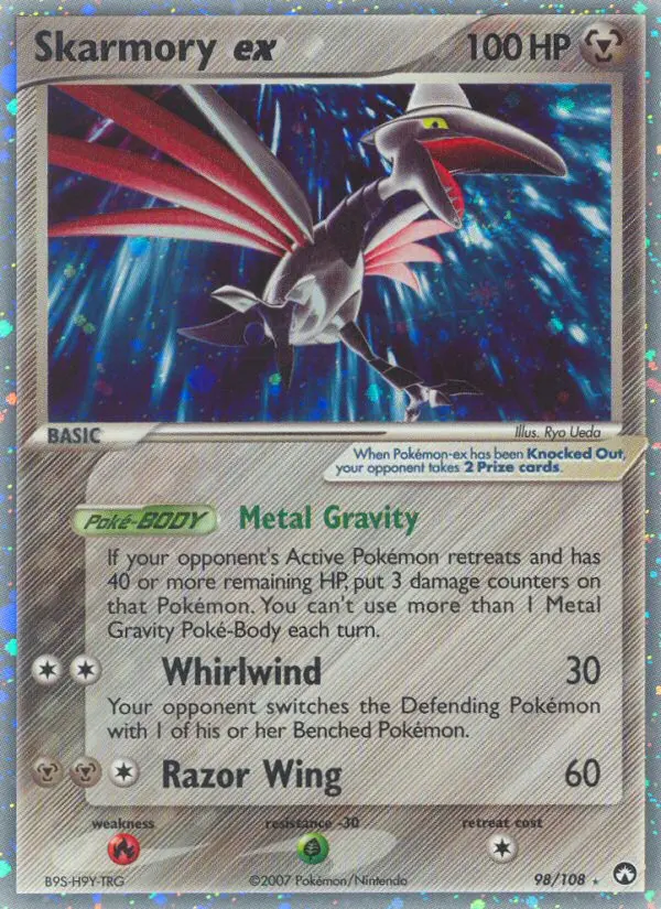 Skarmory ex, Power Keepers 98