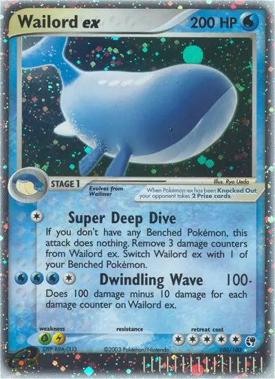 Wailord ex, Sandstorm 100