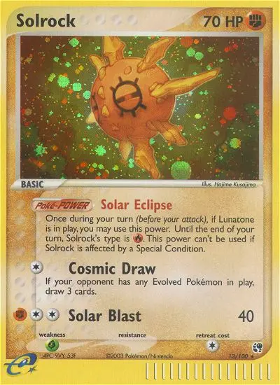 Solrock, Sandstorm 13