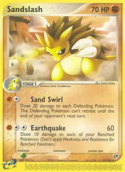 Sandslash, Sandstorm 21