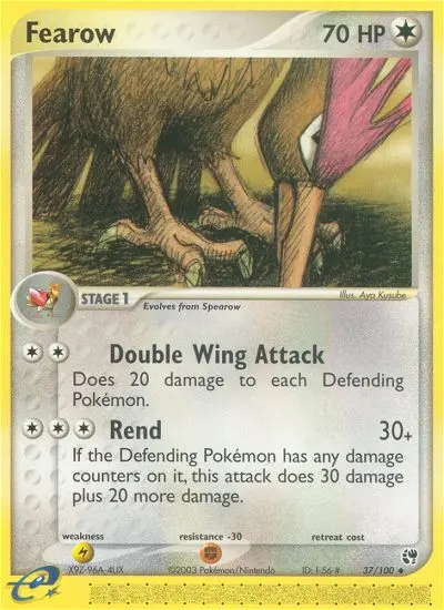 Fearow, Sandstorm 37