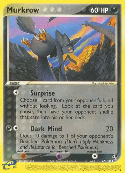 Murkrow, Sandstorm 47