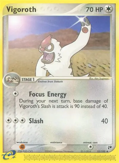 Vigoroth, Sandstorm 52