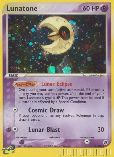 Lunatone, Sandstorm 8