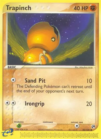 Trapinch, Sandstorm 82
