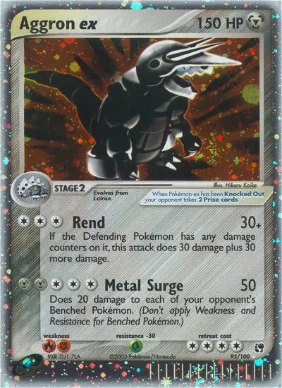 Aggron ex, Sandstorm 95
