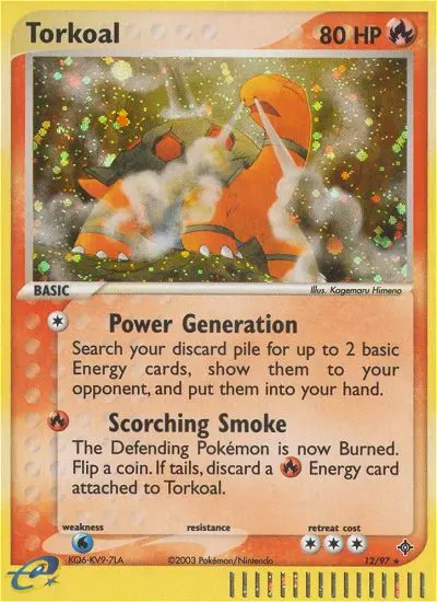 Torkoal, Dragon 12