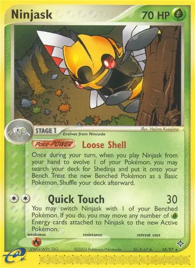 Ninjask, Dragon 18