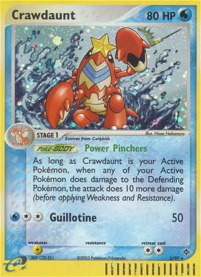 Crawdaunt, Dragon 3