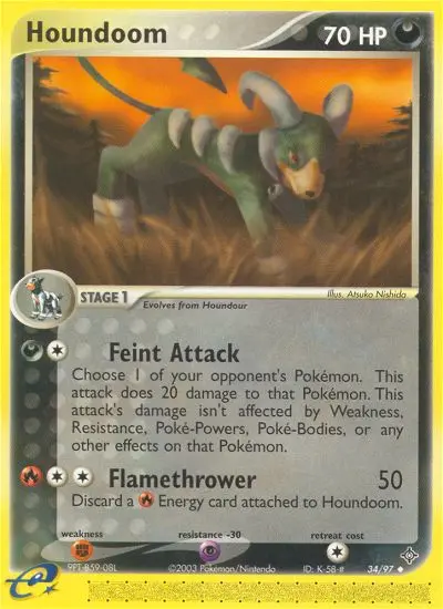 Houndoom, Dragon 34