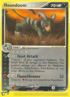 Houndoom, Dragon 34