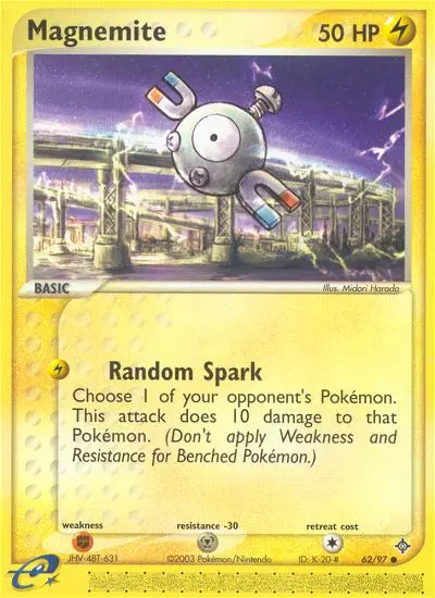 Magnemite, Dragon 62