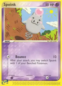 Spoink, Dragon 73