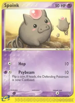 Spoink, Dragon 74