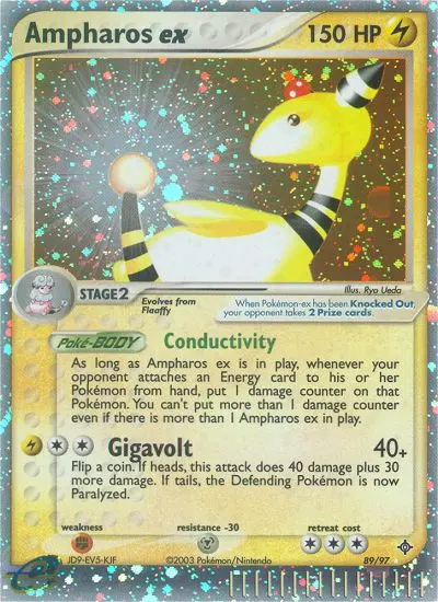Ampharos ex, Dragon 89