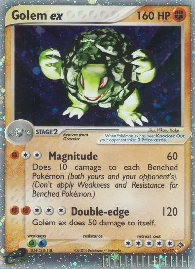 Golem ex, Dragon 91