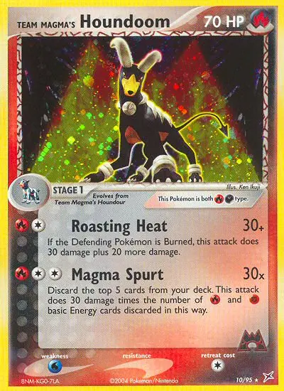 Team Magma's Houndoom, Team Magma vs Team Aqua 10