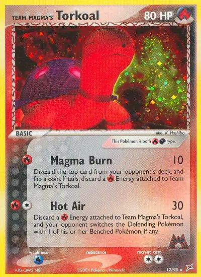Team Magma's Torkoal, Team Magma vs Team Aqua 12