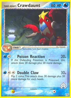Team Aqua's Crawdaunt, Team Magma vs Team Aqua 14