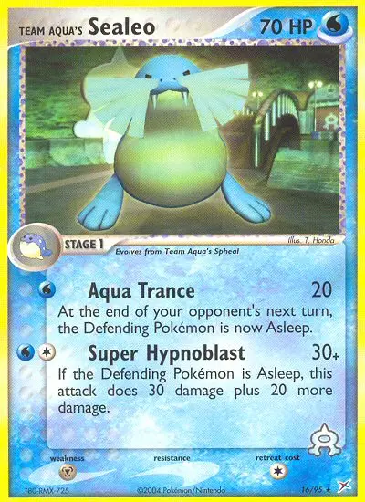 Team Aqua's Sealeo, Team Magma vs Team Aqua 16