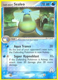 Team Aqua's Sealeo, Team Magma vs Team Aqua 16