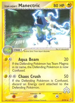 Team Aqua's Manectric, Team Magma vs Team Aqua 29